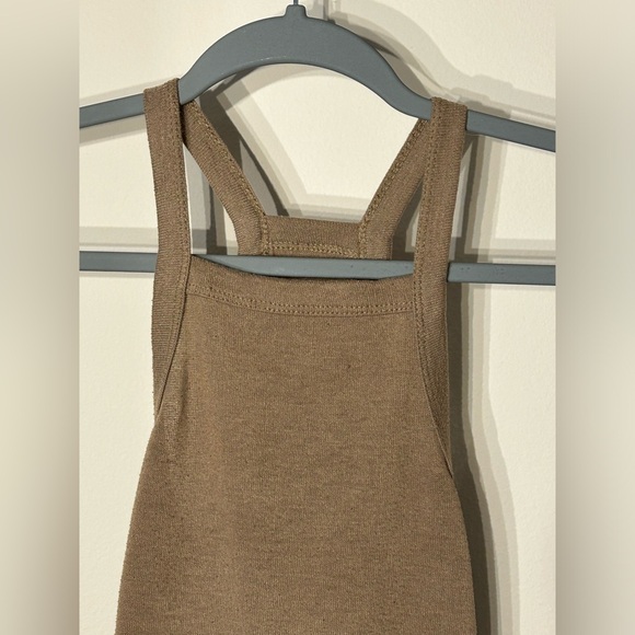 Me To We Small Brown Tan Women’S Tank Top. - Picture 3 of 7
